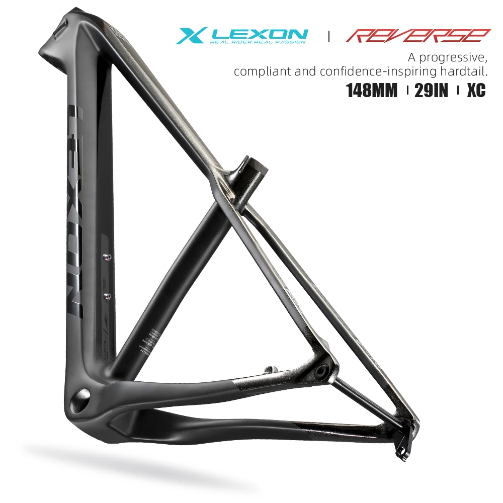 2024 LEXON 29er Boost MTB Carbon Frames Super Light Mountain Bike142/148*12mm BSA 15/17/19inch BSA XDB DPD Cycling Bicycle Frame