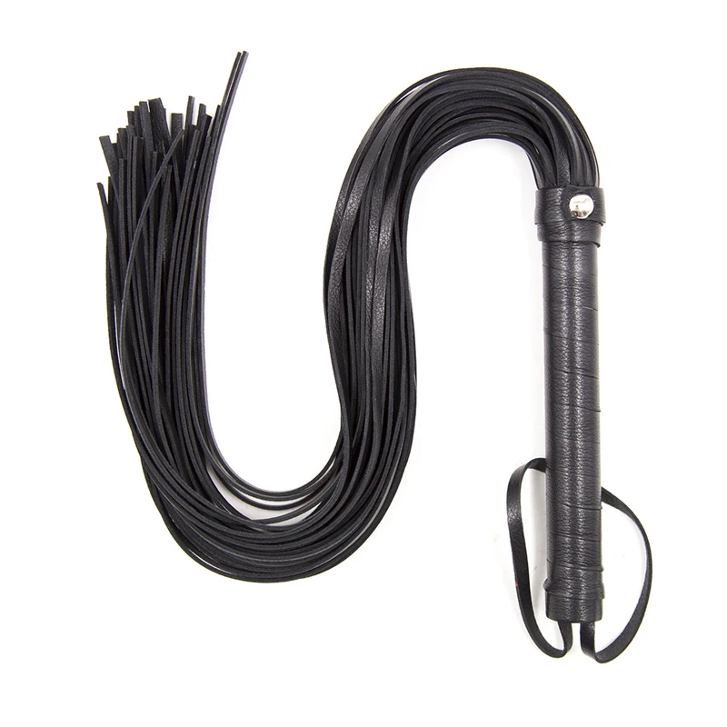 69CM PU Leather Horse Whip, Horse Training Crop Flogger Racing Practice Outdoors Whip