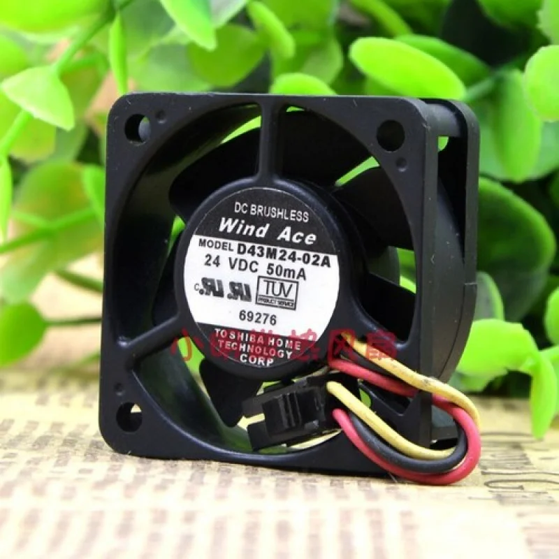 

L High Quality Cooling Fan D43M24-02A 24V 50mA 40*40*15mm