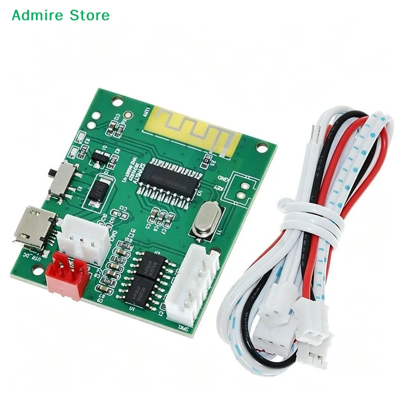 [G]TWS Bluetooth 5.0 Amplifier Board 5W+5W Wireless Stereo Audio Module DIY Kit for Electronics Hobbyists Car Audio Upgrade