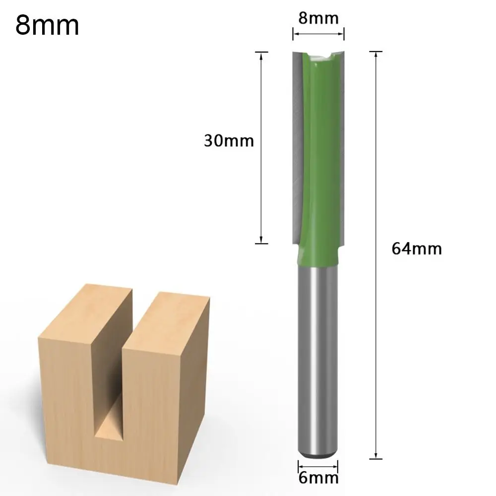 Wood Carving Single Edge Double Edge Milling Cutter Slotting Cutter Drill Bit Router Bits