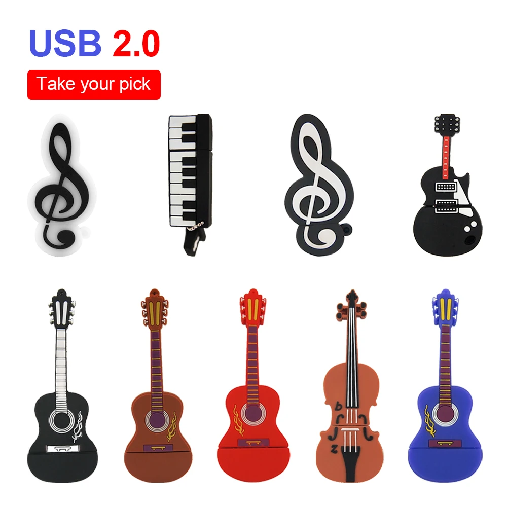 Fast concert pen drive strumento musicale tastiera fisarmonica chitarra violoncello violino usb flash drive pendrive 4G 8G 16G 32g 64g 128G