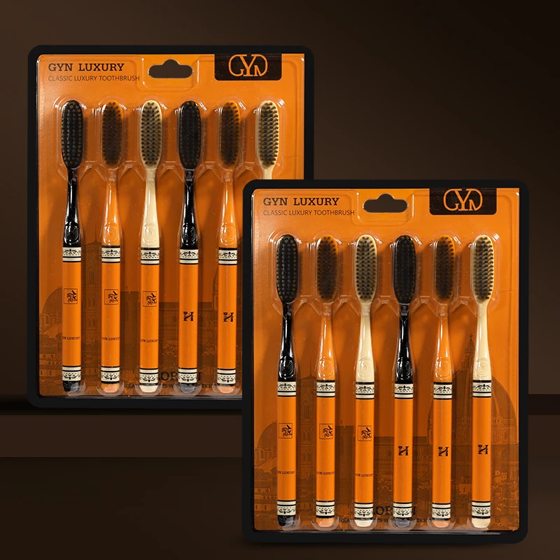12 pack high-end extended brush head adult household toothbrush soft bristle household set