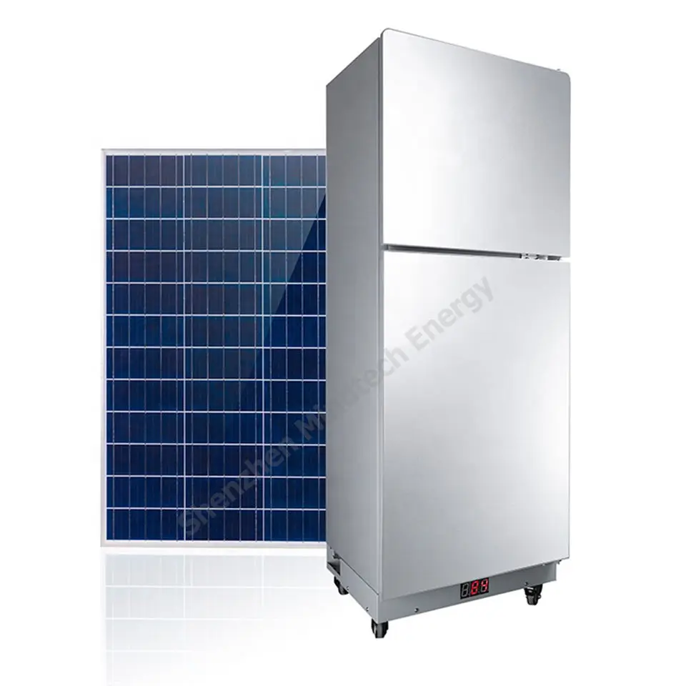 328L Solar DC Fridge 12V/24V RV Refrigerator Portable Freezer