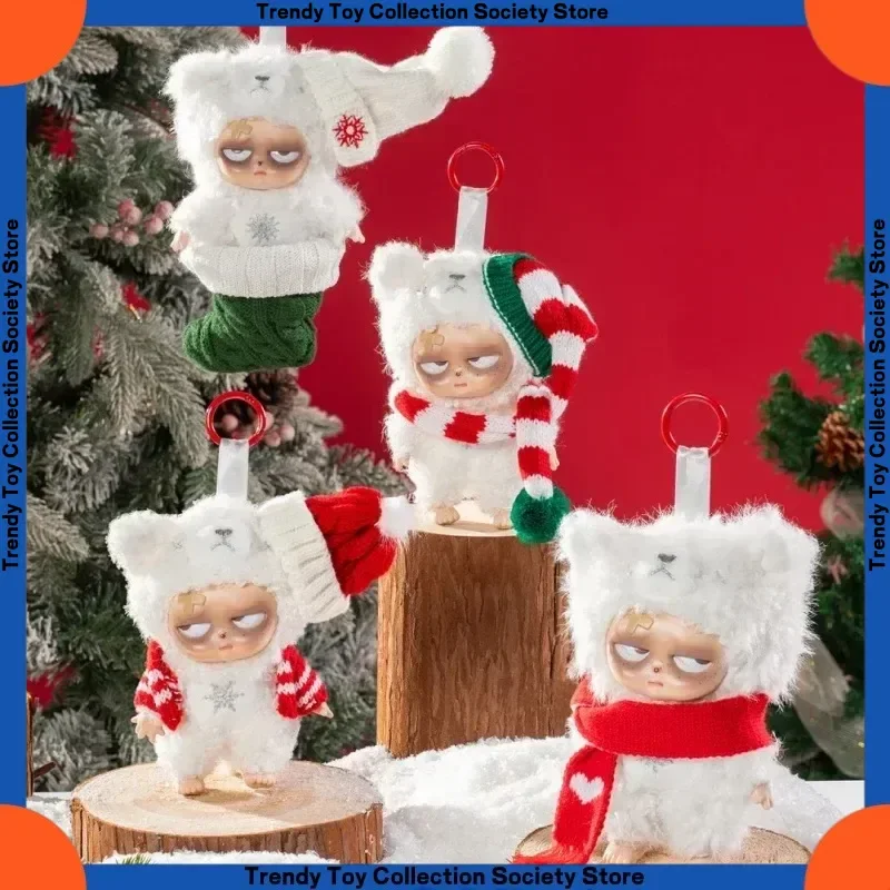 

Christmas Limit Sleepless Grumpipi Snowlight Tale Series Blind Box Vinyl Anime Figure Dolls Mystery Box Pendant White Grumpipi