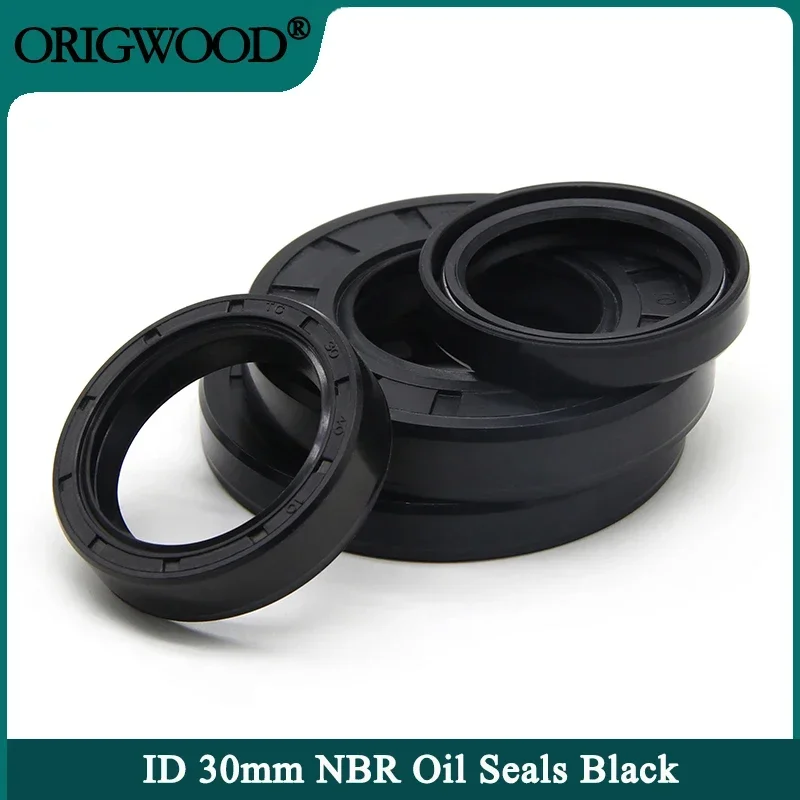 

NBR Oil Seal ID 30mm TC-30*36/40/45/46/50/52/55/58/60/62/65/72/75/80/85*5/7/8/9/10/12mm Nitrile Rubber Shaft Double Lip Gasket