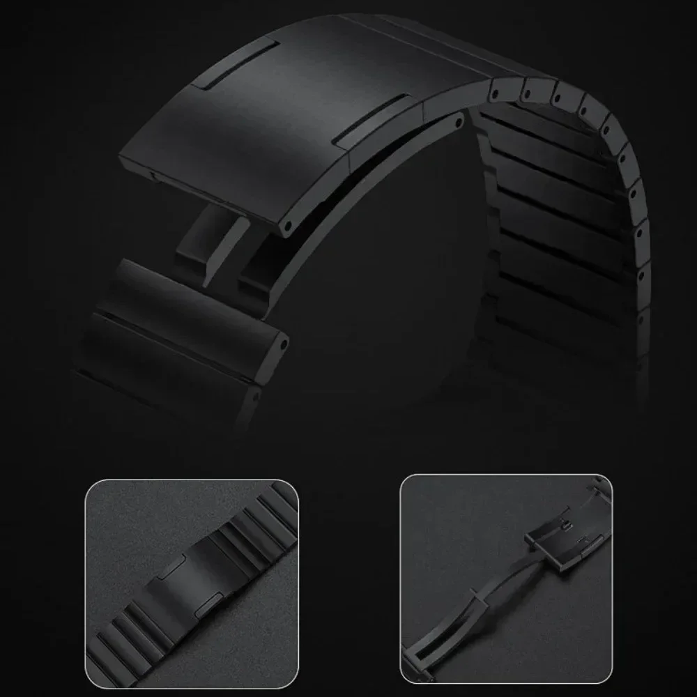 Garmin Venu 3 2/Vivoactive 4 밴드 팔찌 Garmin Forerunner 965 265 255 955 745 용 22mm 퀵 릴리스 티타늄 메탈 스트랩