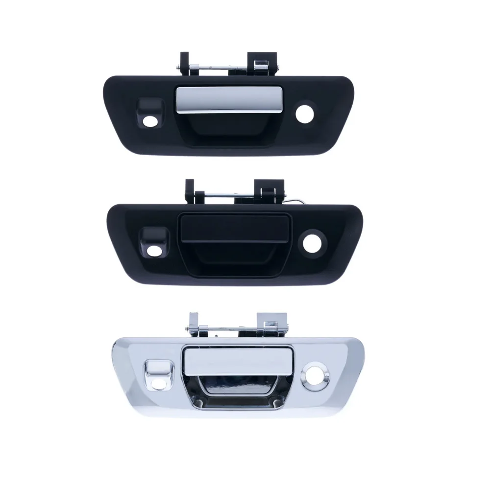 For Nissan Navara NP300 Frontier D23 2015 2016 2017 2018 2019 90606-4JG0B 906064JG0B Black Trunk Tailgate Handle with Key Hole