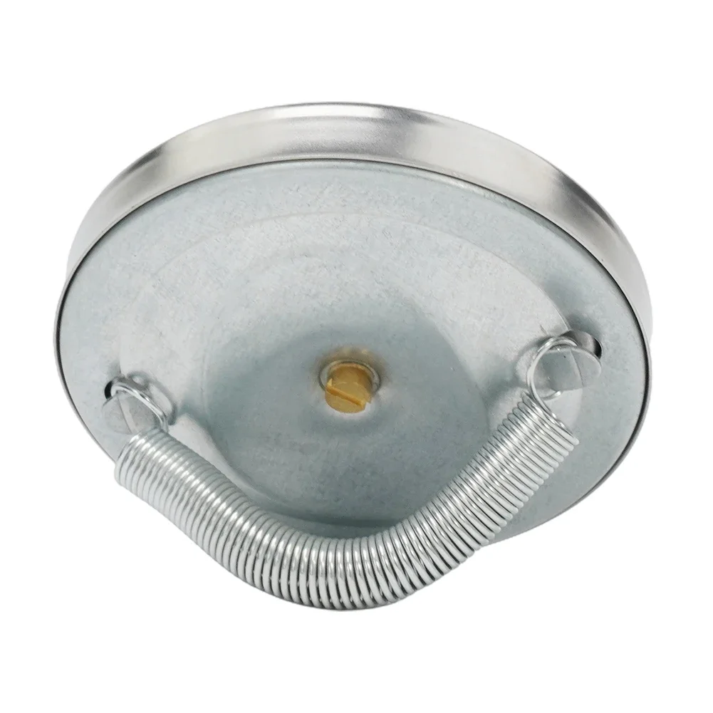 0-120 ℃   ميزان الحرارة الفولاذ المقاوم للصدأ المشبك على أنبوب ميزان الحرارة على أنبوب 63 مللي متر زنبرك التدفئة لقياس غلاية الأنابيب