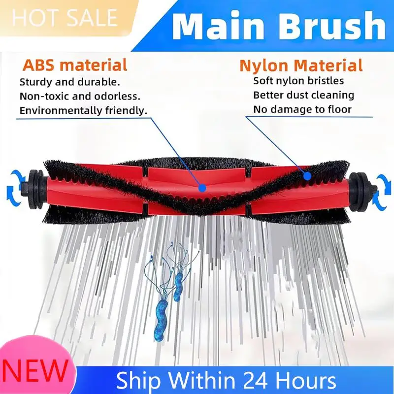 

~2025 Trendfor Roborock Q5 Q5+ Q5 Plus Robotic Vacuum Cleaner Spare Accessories Kit Main Side Brush Hepa Filters Replacement Par