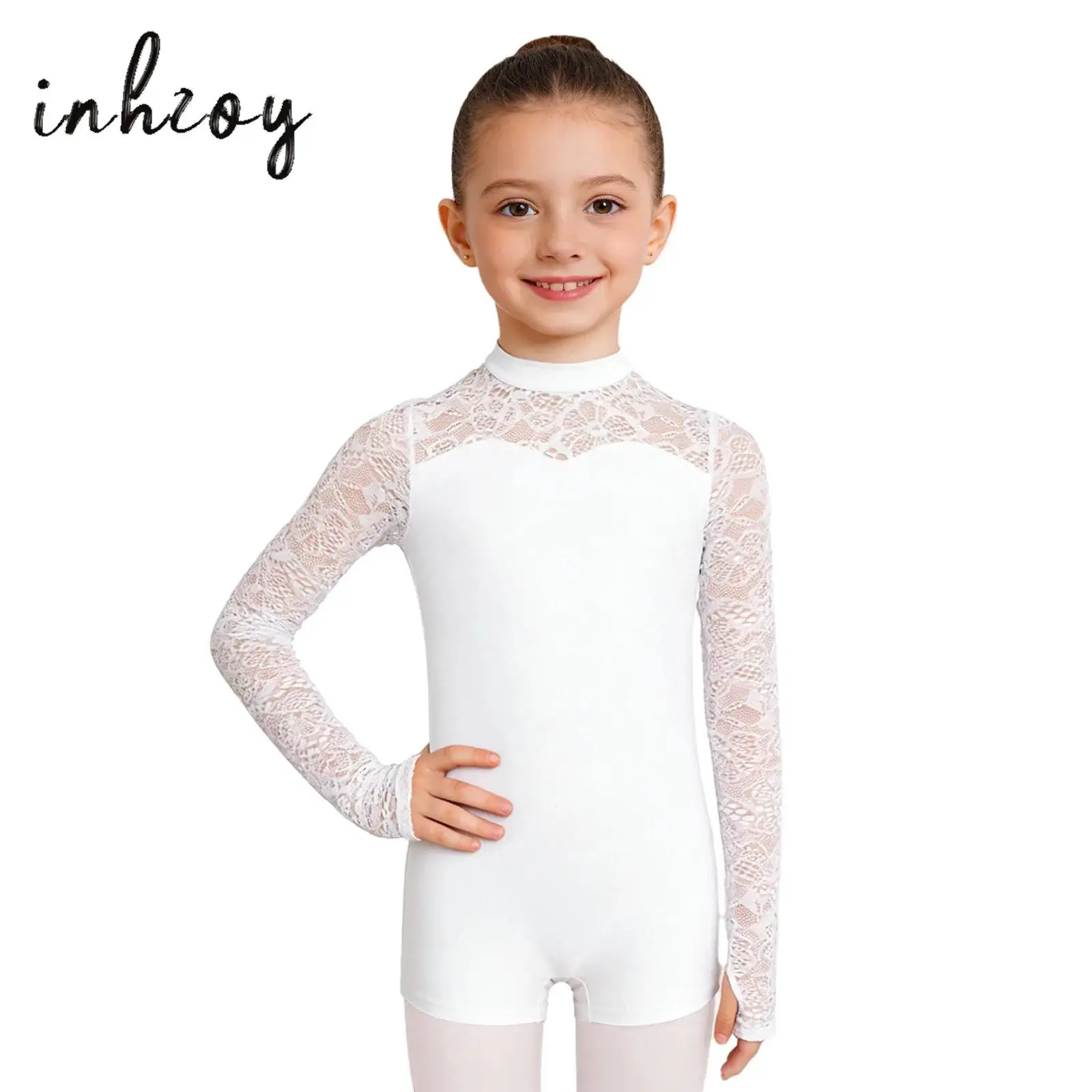 

Ballet Dance Practice Bodysuit for Kids Girls Acrobatics Gymnastics Dance Jumpsuit Latin Rumba Performance Competition Dancewear