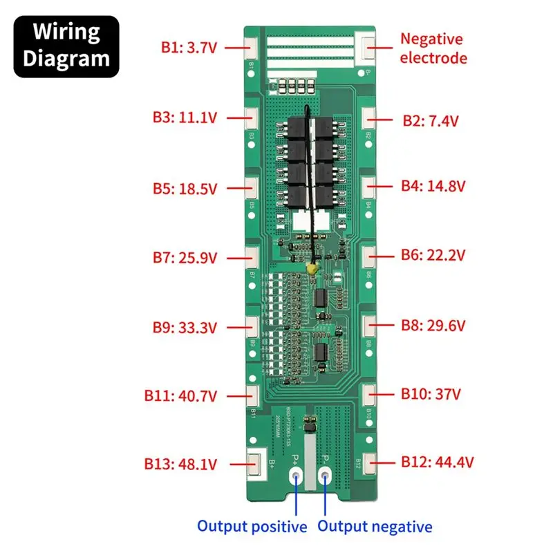A14M 13S 48V 25A Common Port Integrated Board With Bracket Shell Electric Car Scooter Battery Pack