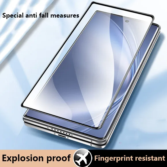 

Ultra Thin Clear Tempered Glass For Vivo X Fold5 Fold 5 Fold3 Pro 3 Pro 5G Full Cover Protective Film Screen Protector