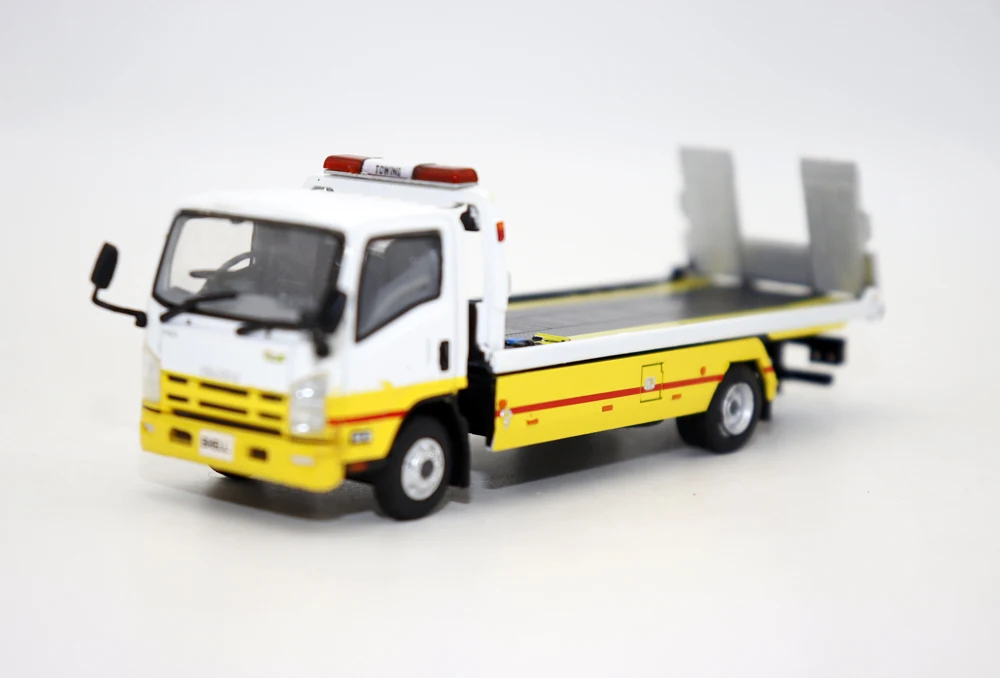 PICCOLO 1/76 Carro attrezzi a base piatta per trasporto macchinine in lega Dicast per regali espositori da collezione