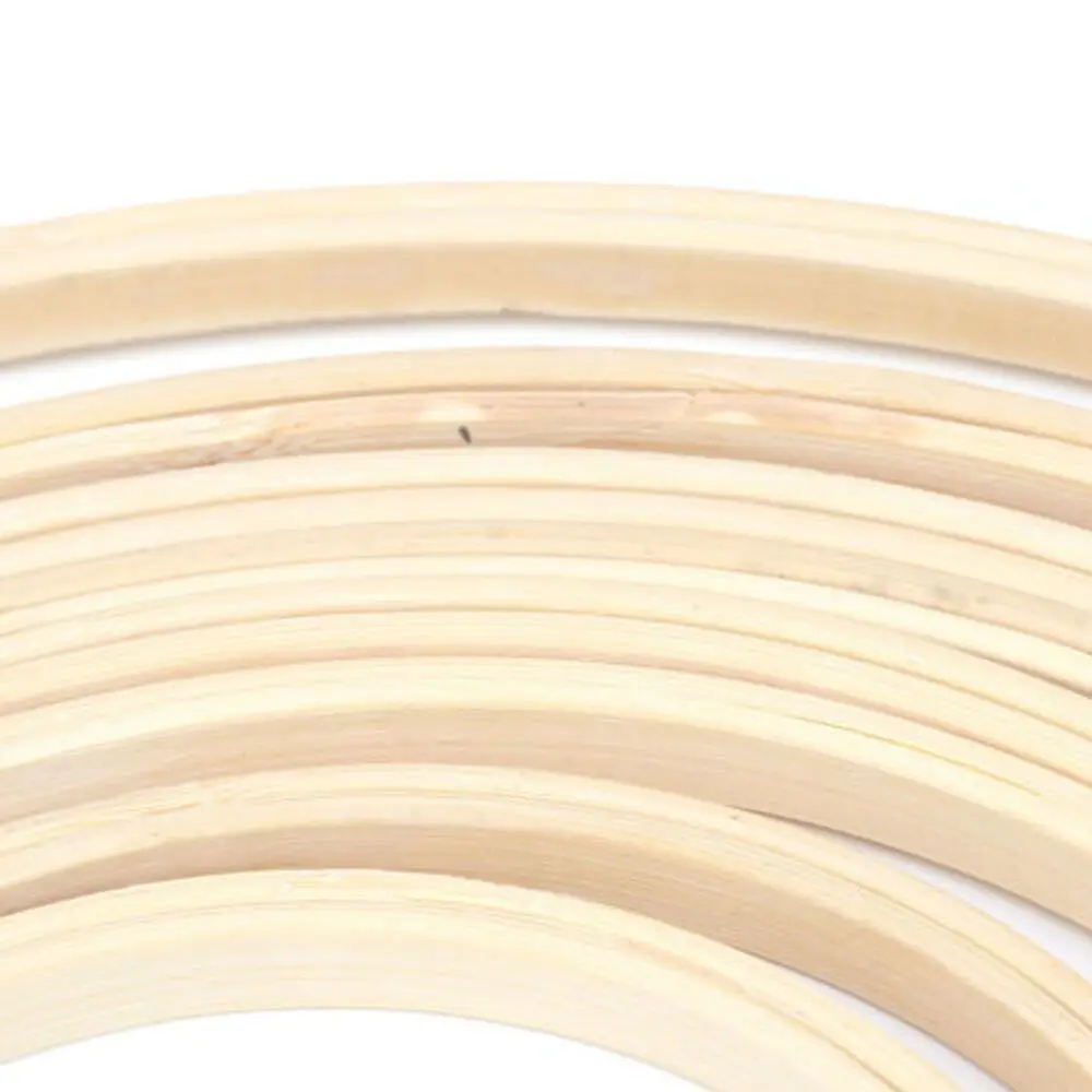 New Bamboo Handmade Cross Stitch Frame Sewing Tools Round Loop Embroidery Hoop