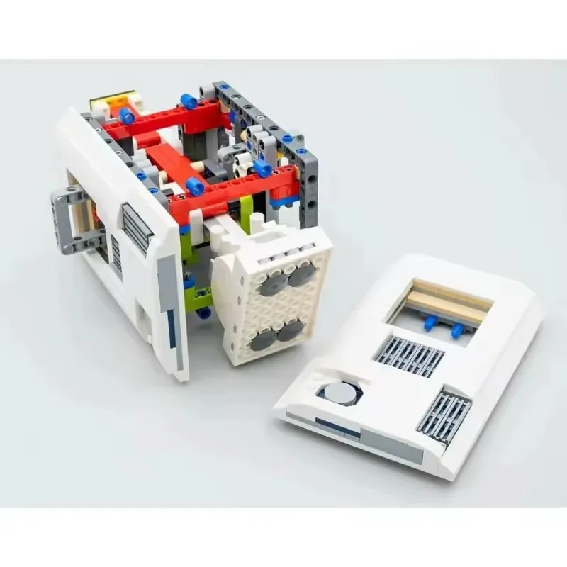 MINISO R2D2 روبوت اللبنات الفضاء الاتحاد أرقام MOC نموذج 2314 قطعة الطوب اللعب عيد الميلاد هدية عيد ميلاد للكبار #2
