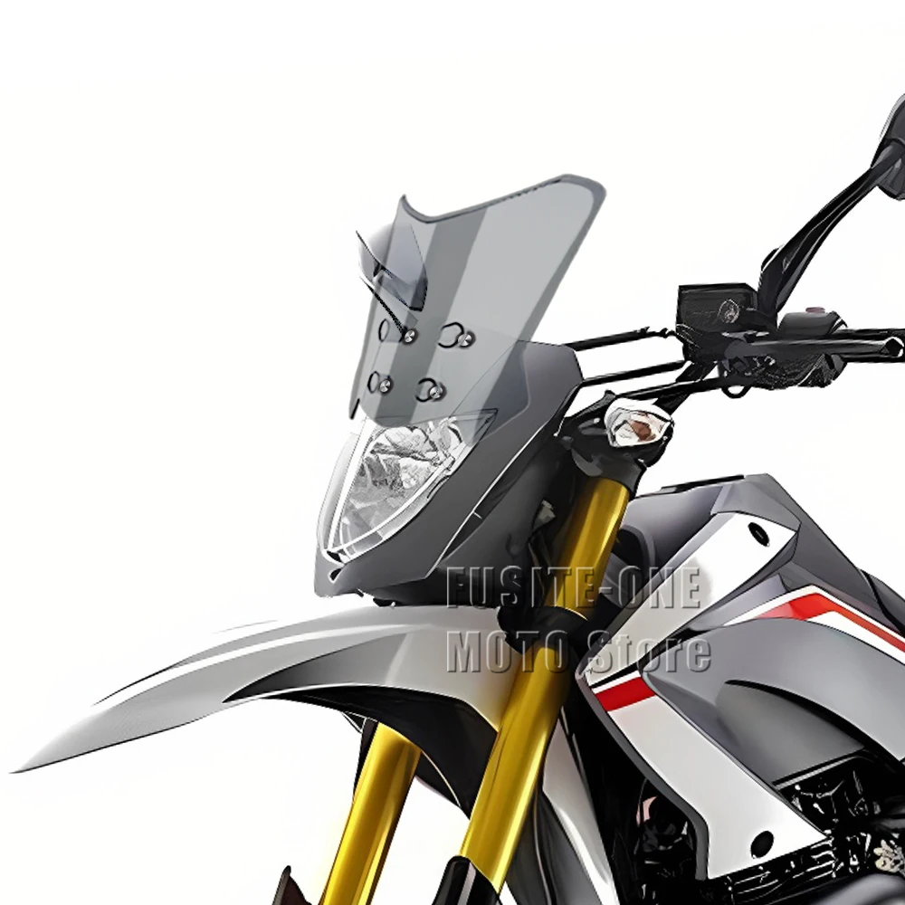 For Keeway TX125 ADV Motorcycle Adventure Windshield Extension Style Windscreen Wind Deflector Screen