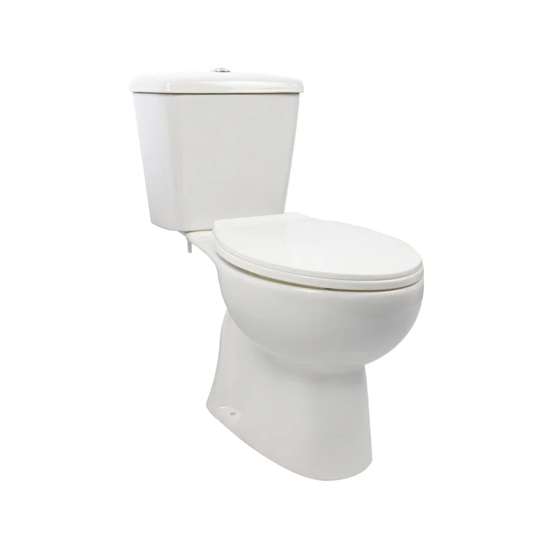 

Economic Sanitary Ware Bathroom Floor Mounted Traditional Ceramic Cheap Two Piece Toilet for House