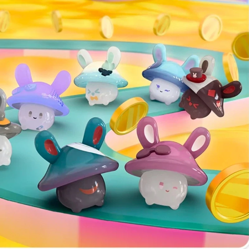 

Mihoyo Honkai Star Rail Mushroom Rabbit Blind Bag Mini Cute Figurine Collectible Doll Home Decoration Trendy Toy Mystery Box