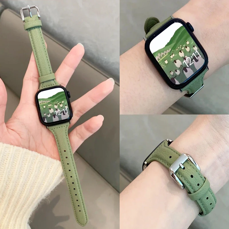 Slim Leather Strap … - image