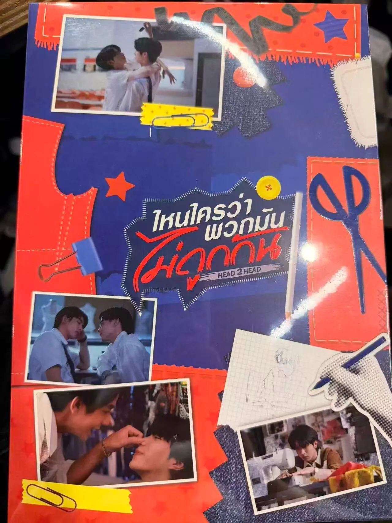 Official Gmmtv Thai Star Seakeen Thai Drama CP Sea & Keen H2H Surfjava DVD Boxset