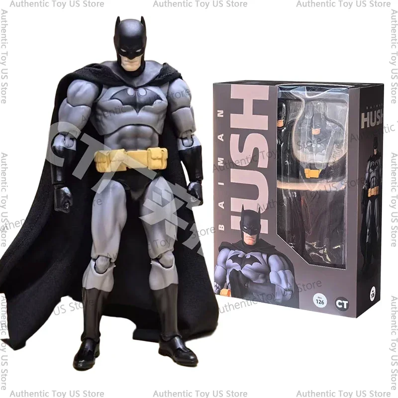 

CT Toys Batman Mafex 126 – 2025 New Batman Action Figure – DC Justice League Hush – The Dark Knight Collection Toy