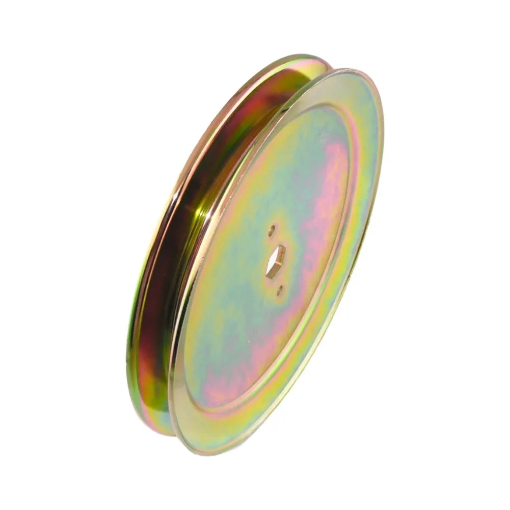 GX20367 Belt Pulley Single Groove Color Zinc Belt Pulley For 42-inch For L110 And D110 Tractors Garden Power Tool Accessories