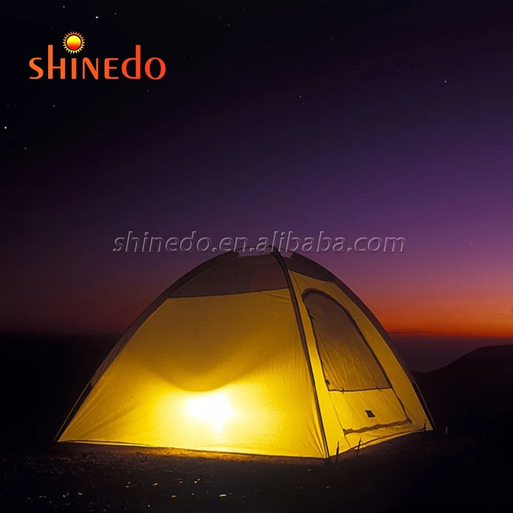 YYHCSolar Energy 180 Degrees Adjustable Portable Lanterns Light USB Rechargeable Searchlight For Camping