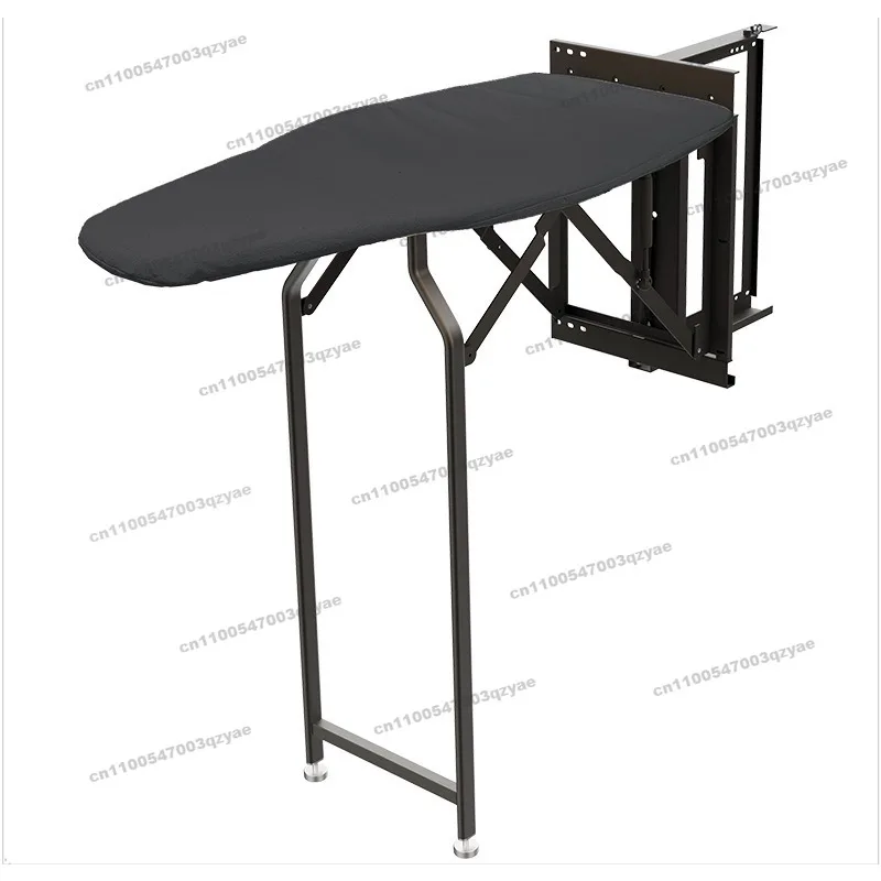 Household Multifunctional Ironing Board Wall-mounted High Temperature Resistant Vertical Foldable Thickened Ironing Table Hanger