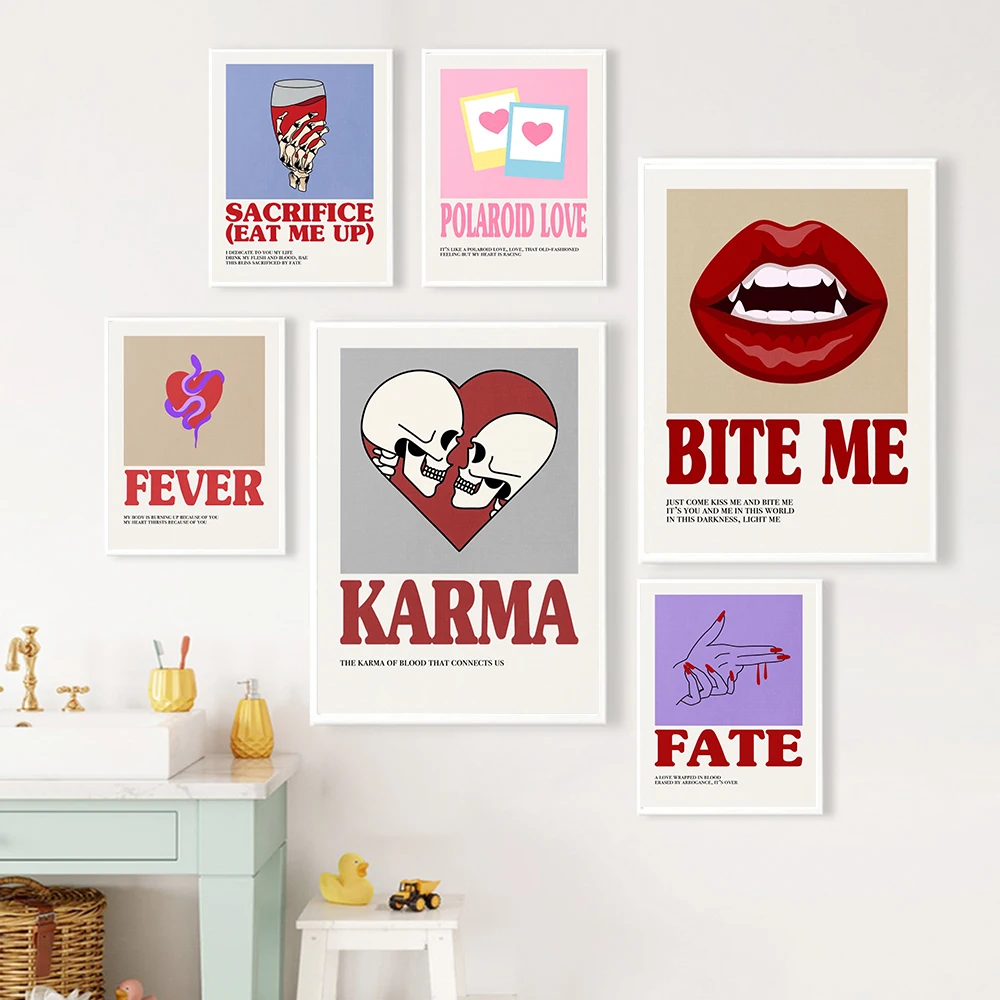 

Aesthetic Wall Art Poster Print Famous Boy Band Rock Rapper Canvas Kid Home Room Decor Girl Gift Kpop Music Album Singer Poster