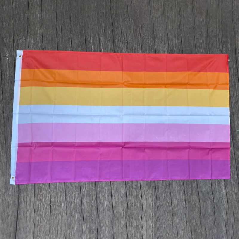 xvggdg  Rainbow Flag 90x150cm  polyester Gay Flag Rainbow Things Sunset Lesbian Pride Flags home decoration