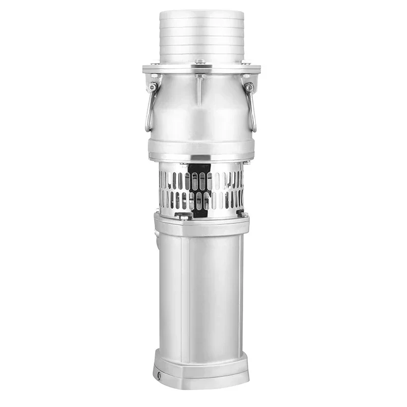 QY 2.2kw 380v Vertical Centrifugal 304 Stainless Steel Submersible Multi Stage Oil Immersed Electric Water Pump