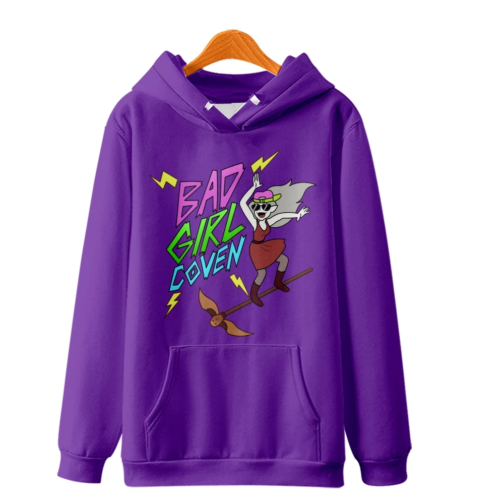 

2026 Bad Girl Coven Hoodie Unisex Long Sleeve Woman Man Sweatshirt Harajuku Streetwear Fashion Clothes