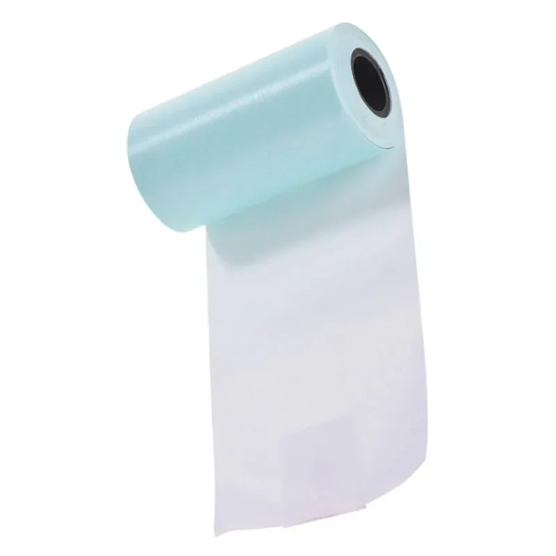 Printable Sticker Paper Direct Thermal Paper White Self-adhesive 57*30mm for PeriPage A6 PAPERANG P1/P2 Mini Photo Printer