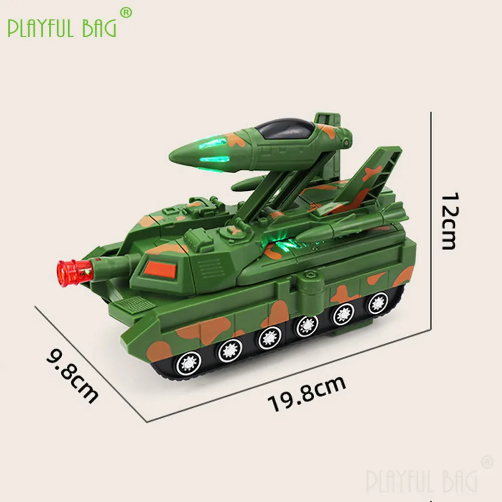 خزان كهربائي مقاتلة نموذج تشوه الطائرات العالمي القيادة الخفيفة الموسيقى لعبة سيارة أطفال مضحك هدية الكريسماس VG243 #6