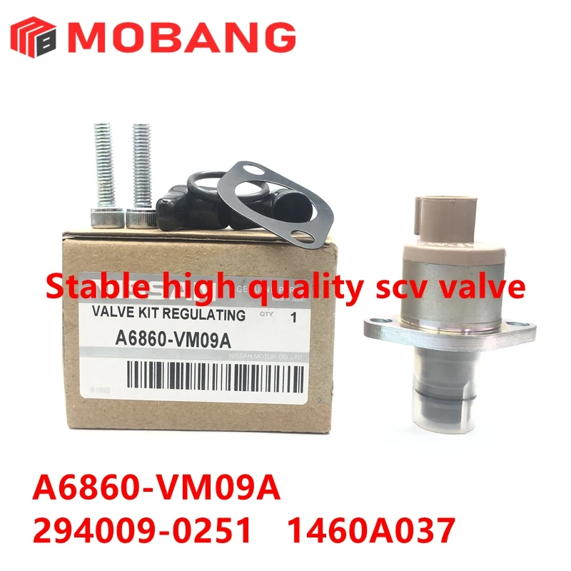 A6860-VM09A FUEL PUMP REGULATOR SUCTION CONTROL VALVE SCV FOR NISSAN NAVARA 2.5 3.0 3.2 DCI