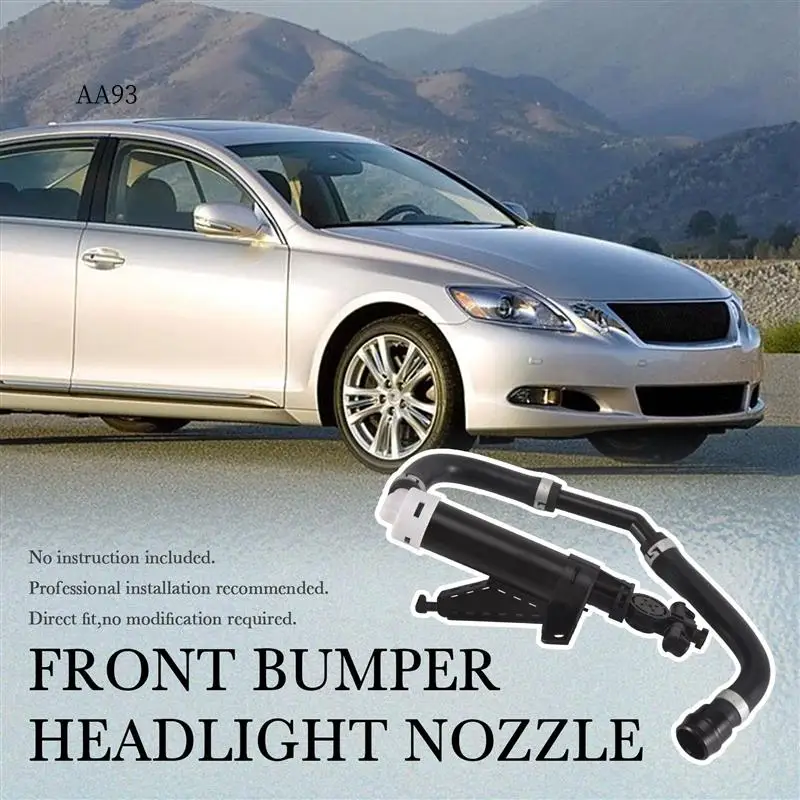 

AA-Headlight Washer Nozzle Actuator For LEXUS GS Series GS300 GS350 GS430 GS450H Head Light Water Spray Jet Chroming Cover