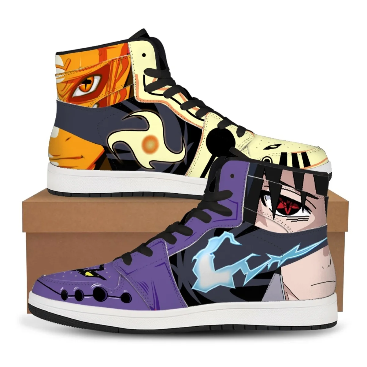 

Dragon Ball Villains Majin Buu Frieza Cell Anime Print High Top Sneakers Men Women Casual Streetwear Fashion Shoes Breathable Sp