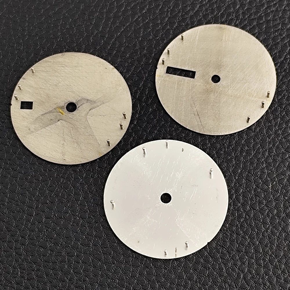 28,5mm Steriles Zifferblatt Passend für NH35 NH36 Uhrwerk Zubehör NH35 Zifferblatt Austauschbares Mechanisches Uhrenteil Herrenuhren – Detail 10