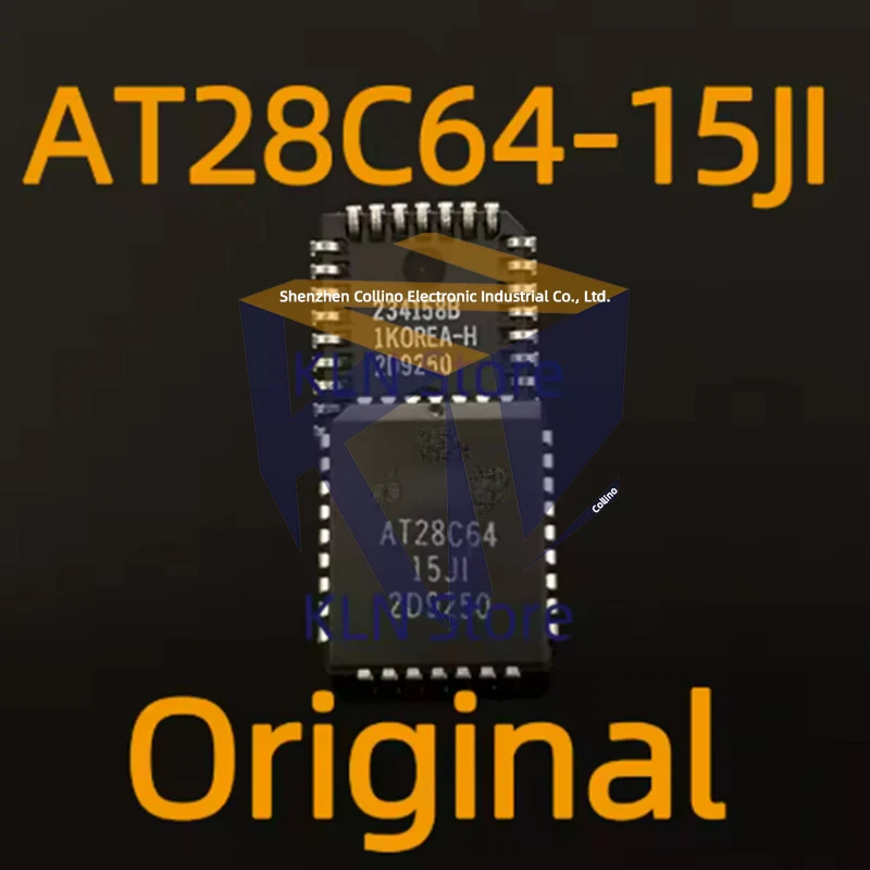 1pcs AT28C64-15JI AT28C64-25JC AT28C64-30JI PLCC32 AT28C64 15JI 25JI 30JI original