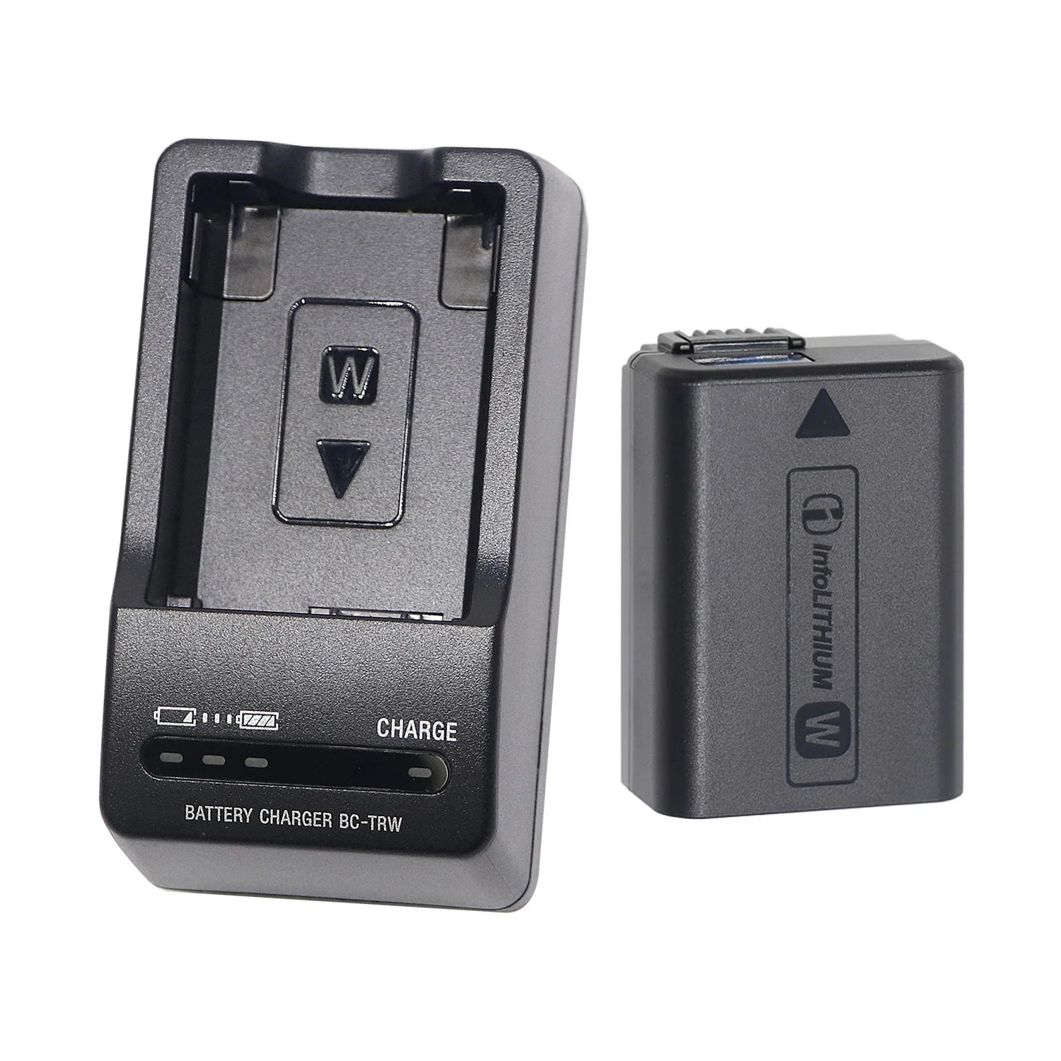 NP-FW50 NPFW50 Battery BC-TRW Fast Charger for Sony A6500 A6400 A6300 A6100 A5100 A5000 A3500 A3000 NEX-F3 NEX-C3 NEX-3 Camera