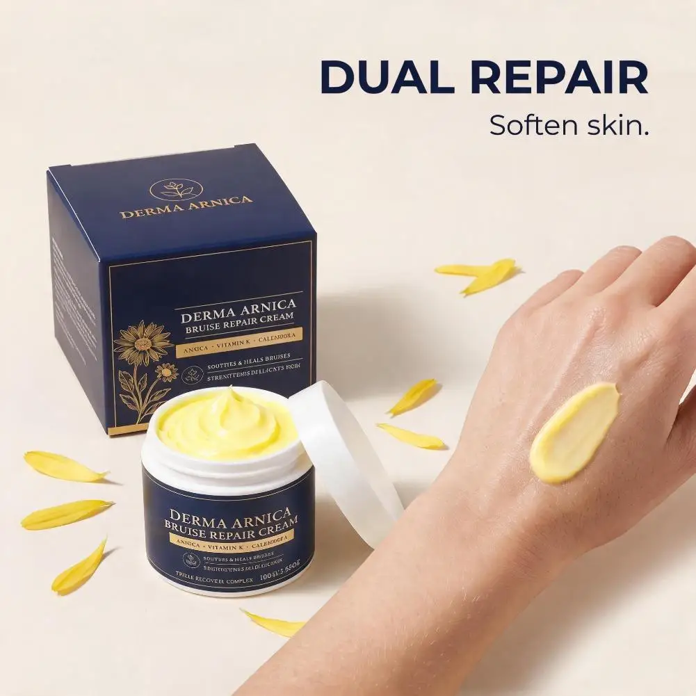 100g Triple Recovery Complex Moisturizer Derma Arnica Bruise Repair Cream Smooth Heals Strengthen Delicate Skin Bruises Cream