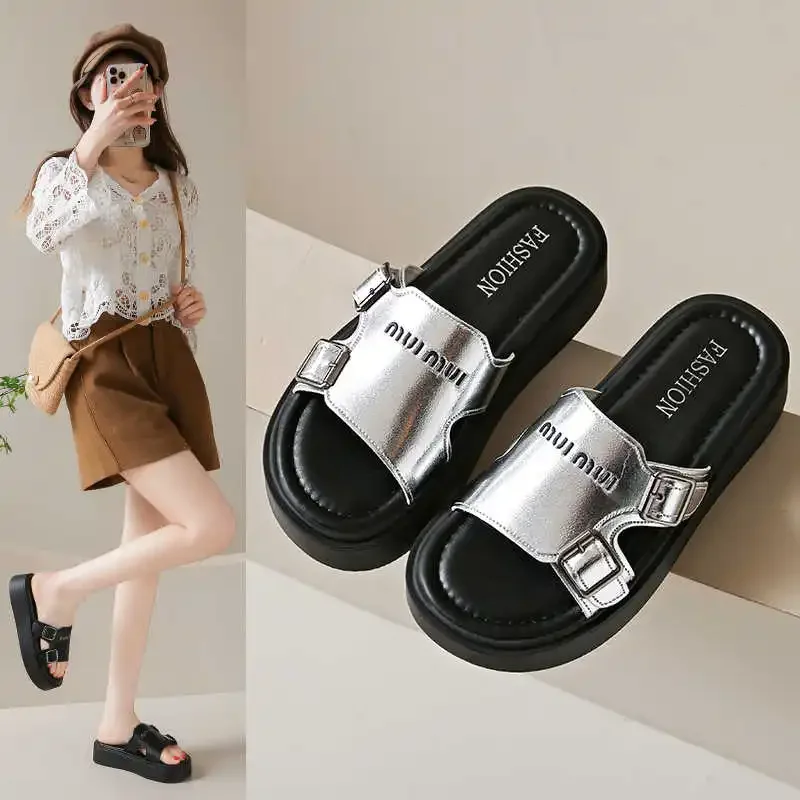 Non-slip Spring Slippers For Boots Women Luxury Shoes Luxury Woman Flat Sandals Sneakers Sports Athlete Snearkers Premium