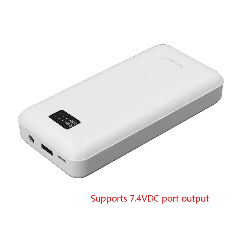 Portable Charger External Battery Pack Power Bank 20000mAh 7.4V DC Heated Vest For iPhone Xiaomi Heating Jacket air conditiong