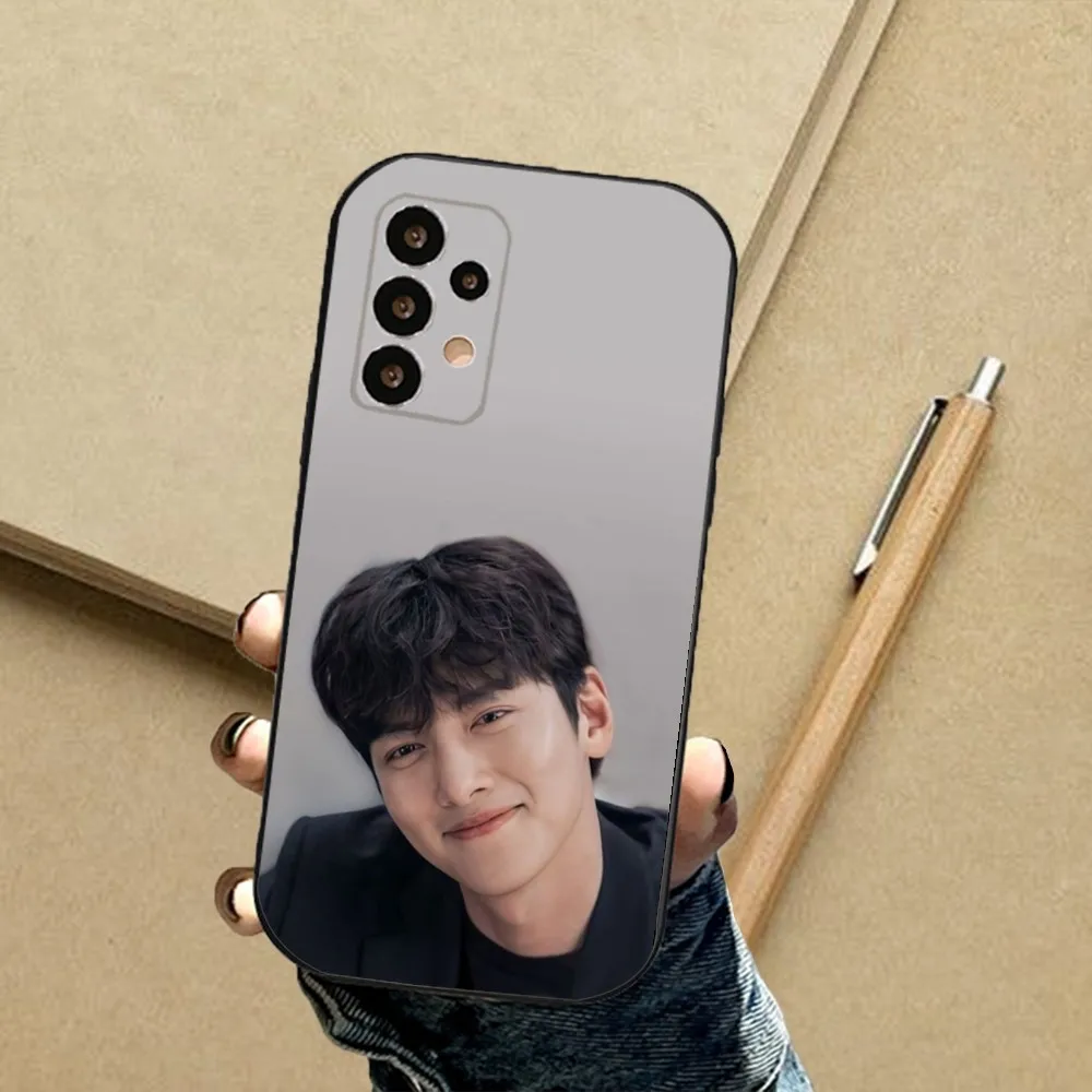 Korea Ji Chang Wook Actors Phone Case For Samsung S24,23,23,22,30,21,10,9,Note20 Ultra,Lite,Ultra,5G,Plus,FE,Black Soft Case