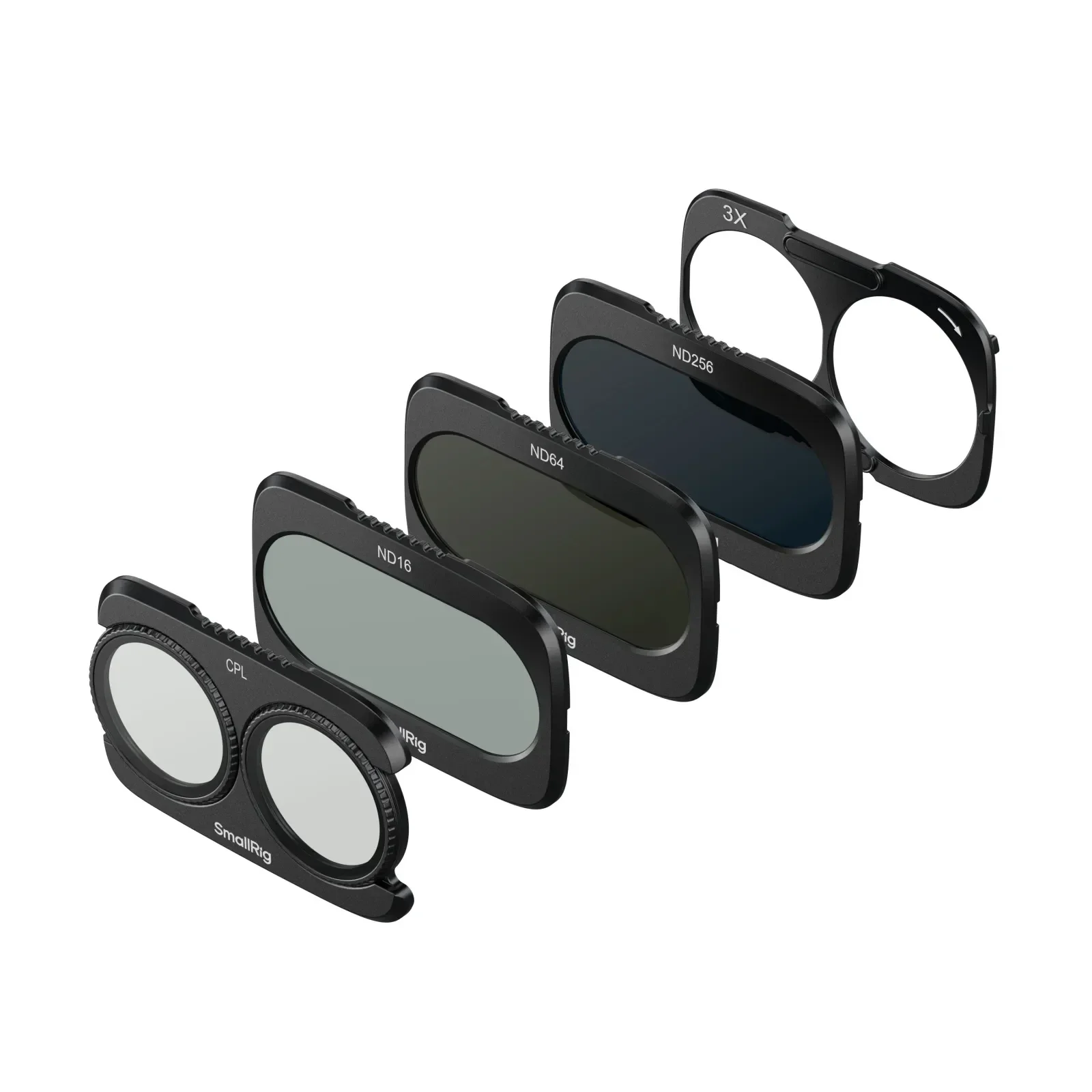 Zestaw filtrów SmallRig do kamery sportowej, filtry obiektywu ND16/ND64/ND256 CPL 1/4 Black Diffusion do DJI Osmo Pocket 4P