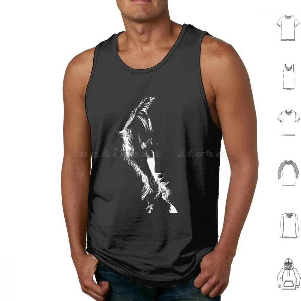 Nether Lands-Dan Fogelberg Camisetas sin mangas con estampado de algodón Dan Fogelberg Dan Fogelberg Portrait