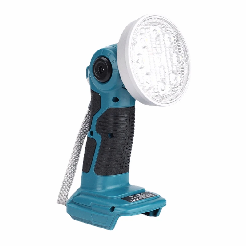 Luz led para makita milwaukee bosch dewalt ryobi craftsman preto & decker 14.4v-18v bateria de lítio lanterna iluminação da lâmpada