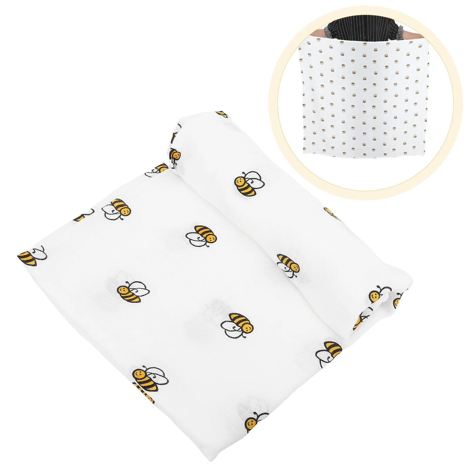 

Swaddle Blanket Muslin Cotton Gauze Wrap Newborn Boy Girl Lightweight Breathable Soft Infant Toddler Bath Accessories