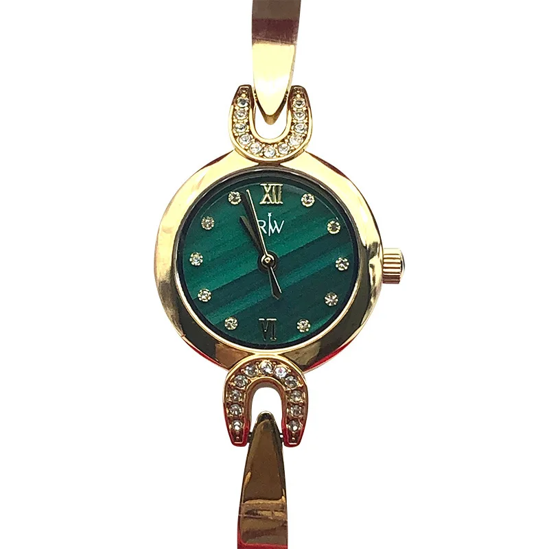 Reloj de pulsera ligero de lujo para mujer, reloj de cintura pequeña con temperamento Simple, nuevo, a la moda, 2024